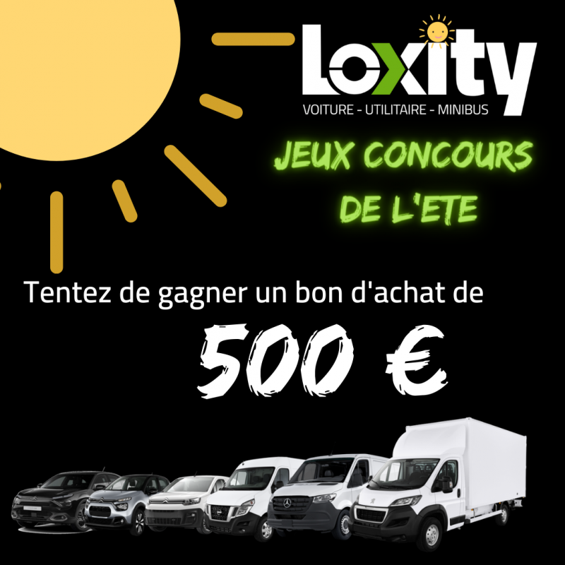 Jeu concours avec Loxity